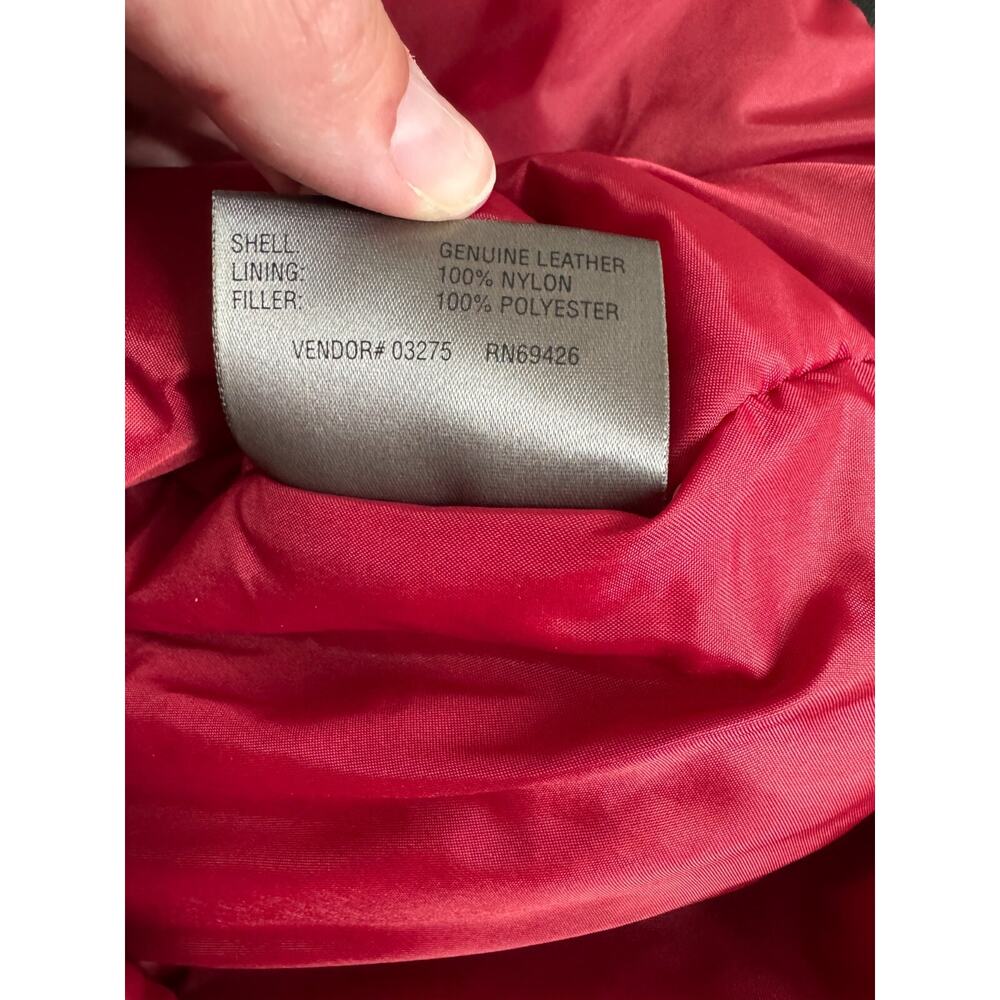 Vintage Wilsons Leather Maxima Belted Buttery Soft Black Leather Jacket XXL 90s - Picture 4 of 12